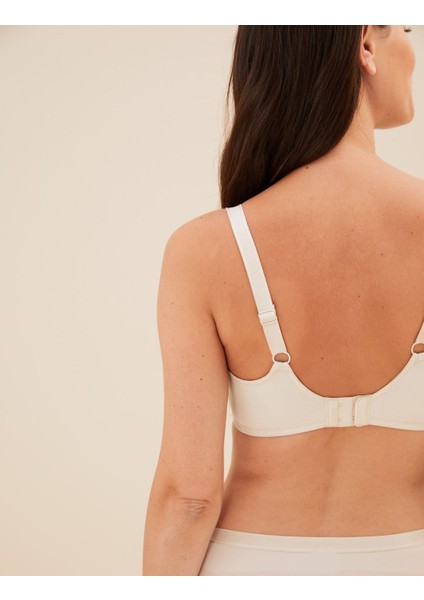 Dantel Detaylı Balensiz Full Cup Sütyen