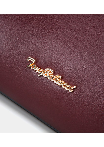 03CAH309290A780 KADIN Deri Bordo Omuz Çantası fırsatları