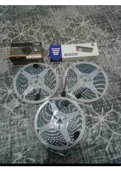 Silikonlu Rgb Şerit LED Set