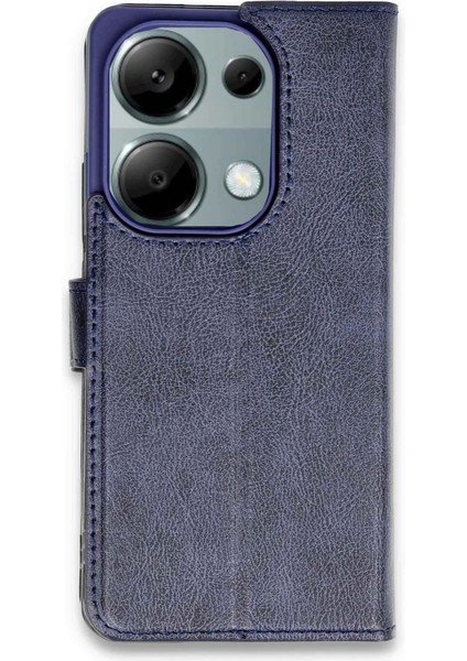 Xiaomi Redmi Note 13 Pro 4g Kılıf Trend S Plus Kapaklı Kılıf - Lacivert