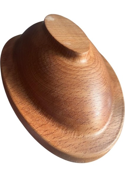 El Yapımı Kayın Ahşap Oymalı Sunum Tabağı – Doğal, Sağlıklı, Şık Sofralar Için