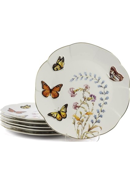 Mariposa 6’Lı Servis Tabağı 27 Cm