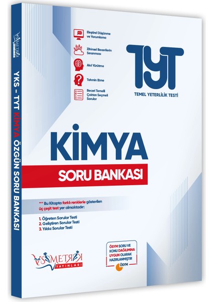 Tyt Kimya Özgün Soru Bankası Asimetrik Yayınları