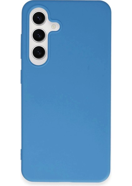 Samsung Galaxy S24 Kılıf First Silikon - Mavi modelleri