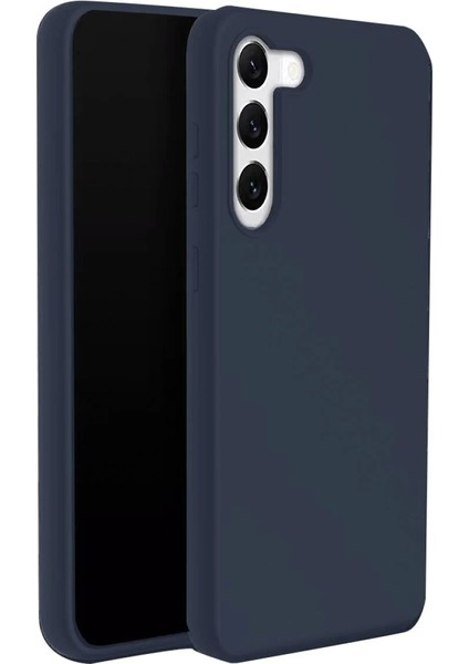 Samsung Galaxy S24 Kılıf First Silikon - Lacivert