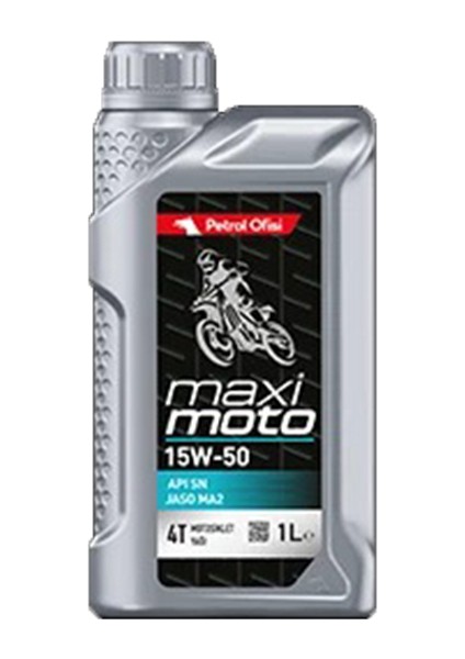 Maxımoto Motor Yağ Petrol Ofisi 15W-50 1lt