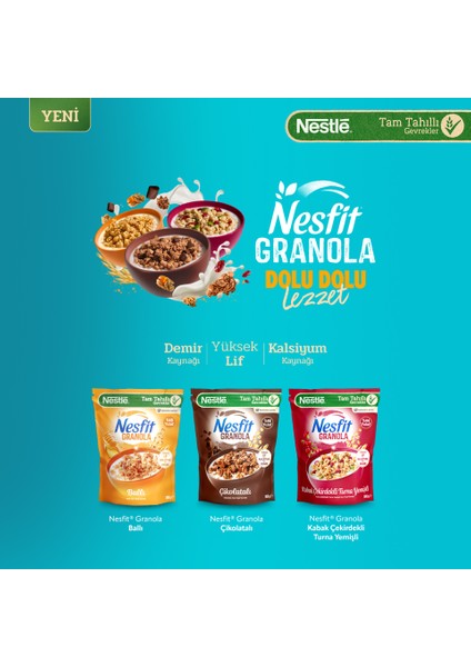 Nesfit granola 300 gr 3 Lü Karma Paket fiyatları