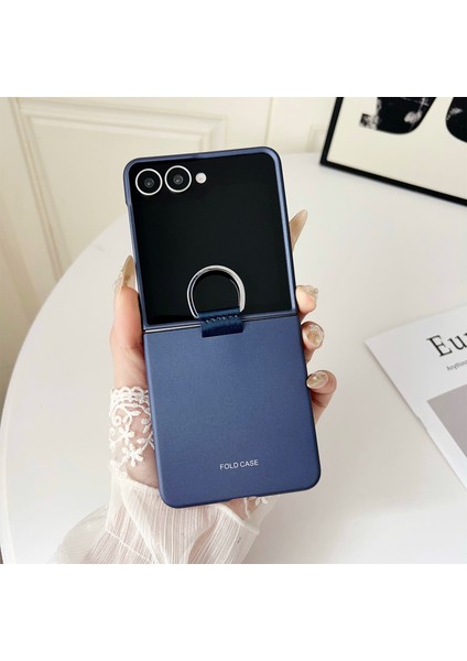 Samsung Galaxy Z Flip7 5g Yüzük Tutucu Düşmeye Karşı Kauçuk Pc Telefon Kılıfı (Yurt Dışından) fırsatları