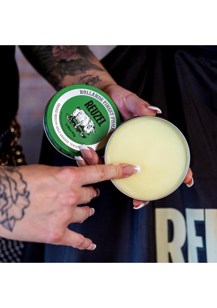 Tüm Saç Tipleri Için Yeşil Pomade Water Soluble Saç Şekillendirici 3.38OZ/95G fırsatları