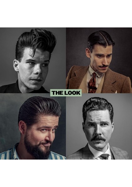 Tüm Saç Tipleri Için Yeşil Pomade Water Soluble Saç Şekillendirici 3.38OZ/95G