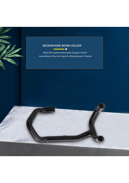 Metal Mikrofon Boompole Destek Tutucu Mikrofon C Standları Için Ses Boom Direği Kol Standı (Yurt Dışından) fiyatları