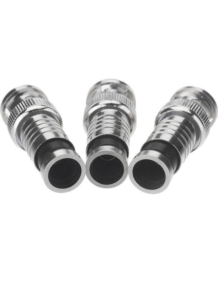 Koaksiyel RG59 Kablo Cctv Kameralar Için 10 Adet Bnc Sıkıştırma Konektörü (Yurt Dışından) modelleri