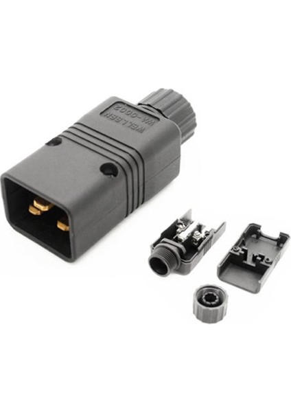 Ups Güç Iec Erkek C20 Fiş Güç Kablosu Kablo Fişi Yeniden Sarılabilir 16A / 250V Faydalı (Yurt Dışından) fiyatları