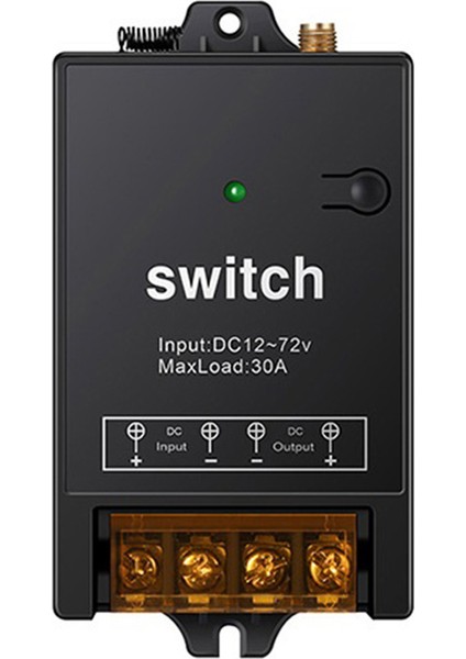 Uzaktan Kumanda Anahtarı, Dc 12V/24V/48V/72V 40A Röle, 984FT Uzun Menzilli Uzaktan Kumanda Anahtarı ile Kablosuz Rf Anahtarı (Yurt Dışından) fiyatları