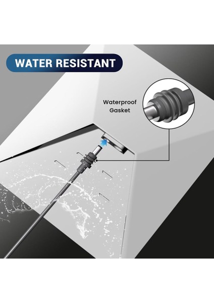 Starlink Mini Dc Güç Kablosu, Uydu Için Dc Araba Güç Kablosu 18AWG, IP68 Su Geçirmez Araba Şarj Cihazı Güç Kaynağı Kablosu, A (Yurt Dışından) modelleri