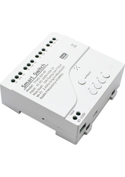 Tuya Akıllı Wifi Motor Anahtar Modülü Rf 433 Radyo Uzaktan Kumanda 4ch Inching Röle Alexa Google Home Için, 4ch AC85-250V (Yurt Dışından) fırsatları