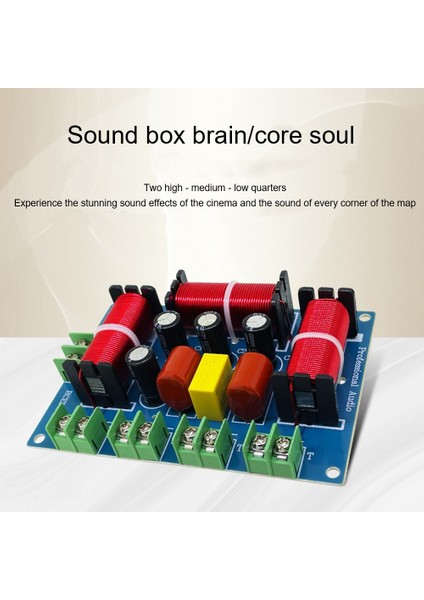 200 W Hoparlör Geçiş Çift Tiz + Orta Kademe + Bas 4 Yollu Hoparlör Ses Frekans Bölücü Ev Sinema Hoparlörü Bölücü (Yurt Dışından) modelleri