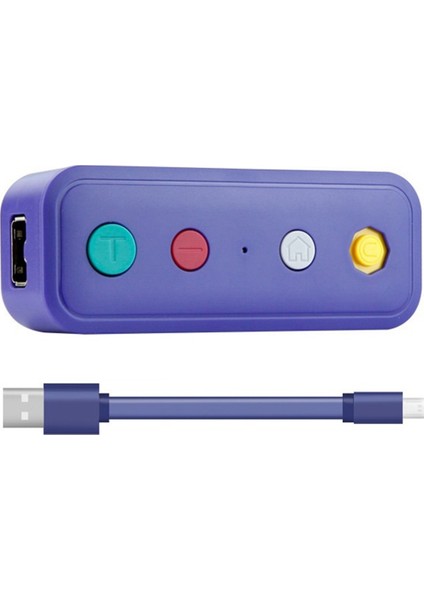 Nintendo Switch Için Game Cube/classic Edition Için USB Kablolu Kablosuz Bluetooth Adaptörü Dönüştürücü Wii Classic (Yurt Dışından)