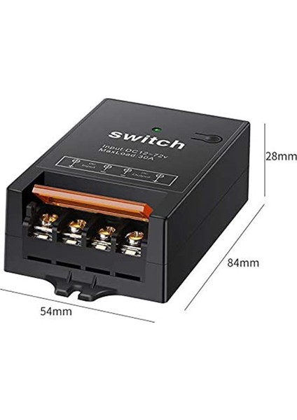 Uzaktan Kumanda Anahtarı, Dc 12V/24V/48V/72V 40A Röle, 984FT Uzun Menzilli Uzaktan Kumanda Anahtarı ile Kablosuz Rf Anahtarı (Yurt Dışından) fırsatları