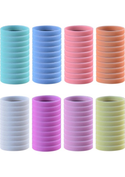80 Adet Silikon Bileklikler Kauçuk Bileklikler Silikon Bileklikler Yetişkin Çocuk Spor Bileklikleri Karanlıkta Parlayan Bileklikler (Yurt Dışından)