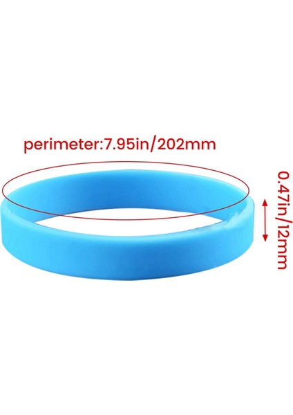 80 Adet Silikon Bileklikler Kauçuk Bileklikler Silikon Bileklikler Yetişkin Çocuk Spor Bileklikleri Karanlıkta Parlayan Bileklikler (Yurt Dışından) fırsatları