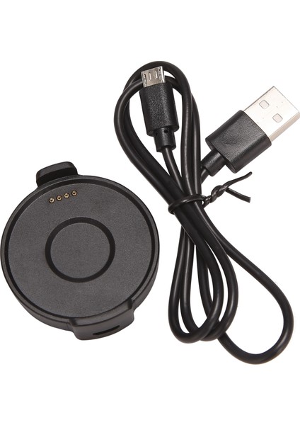 Akıllı Saat Şarj Cihazı Ticwatch Pro Için USB Veri ve Dock Şarj Dock Kablosu Bluetooth Saat Şarj Cihazı ile 1m Manyetik Emme Kablosu (Yurt Dışından)