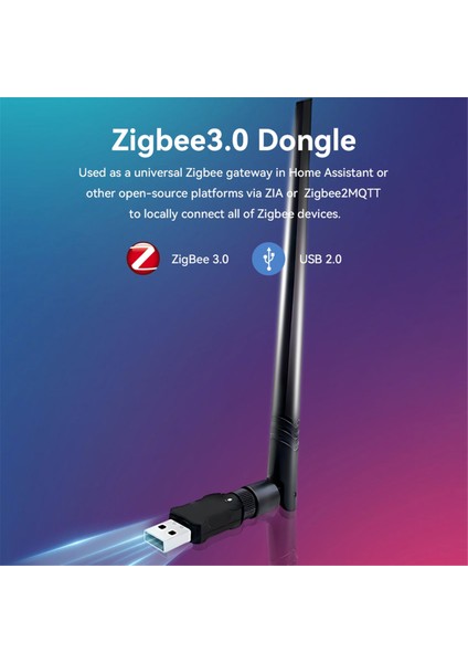 Zigbee 3.0 USB Dongle USB 2.0 Ewelink Zigbee Dongle Asistan ZIGBEE2MQTT Akıllı Ev Için Tüm Zigbee Cihazlarıyla Çalışır (Yurt Dışından) indirimleri