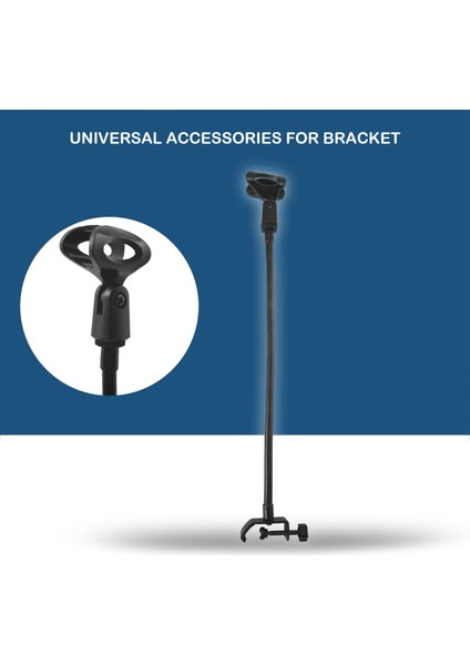 Radyo Yayın Stüdyosu, Canlı Yayın Ekipmanı, Istasyonlar Için Masa Kelepçeli Esnek Deveboynu Mikrofon Standı (Yurt Dışından) fiyatları