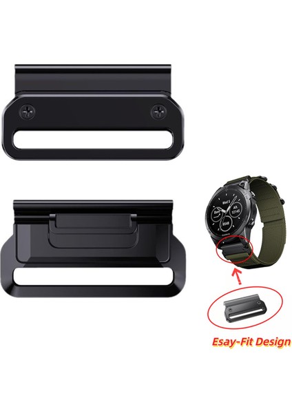 Garmin Watch Band Için 26MM Hızlı Fit Metal Adaptör, Saat Tokaları Aksesuarları (Yurt Dışından) modelleri