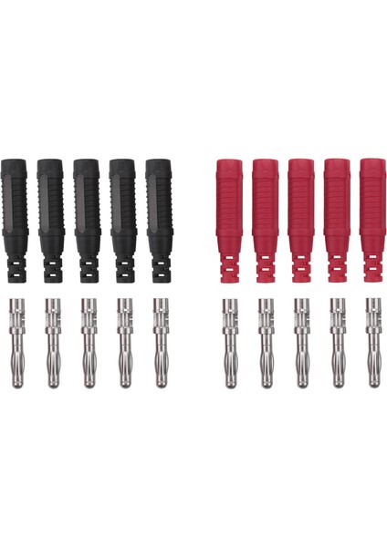 10 Adet 4mm Muz Fiş Lehim Dıy Muz Fiş Erkek Konnektörler Adaptörleri Multimetre Test Uçları Probları (Yurt Dışından) fiyatları