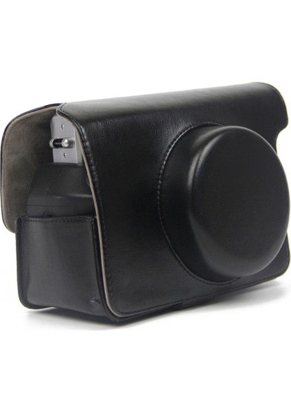 Fujifilm Instax Wide 300 Anlık Kamera Kılıfı Için Kamera Çantası Omuz Askılı Pu Taşıma Çantası Siyah (Yurt Dışından) fiyatları