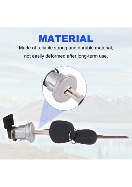 Toyota Tacoma 1995-2004 Tundra 2000-2003 Için 2 Anahtarlı Yakıt Kapısı Kilit Silindiri 69058-35140, 69058-29016'YI Değiştirin (Yurt Dışından) fırsatları