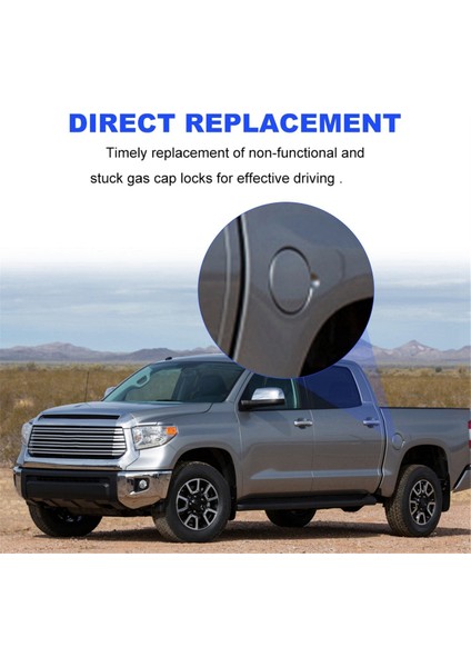 Toyota Tacoma 1995-2004 Tundra 2000-2003 Için 2 Anahtarlı Yakıt Kapısı Kilit Silindiri 69058-35140, 69058-29016'YI Değiştirin (Yurt Dışından) indirimleri