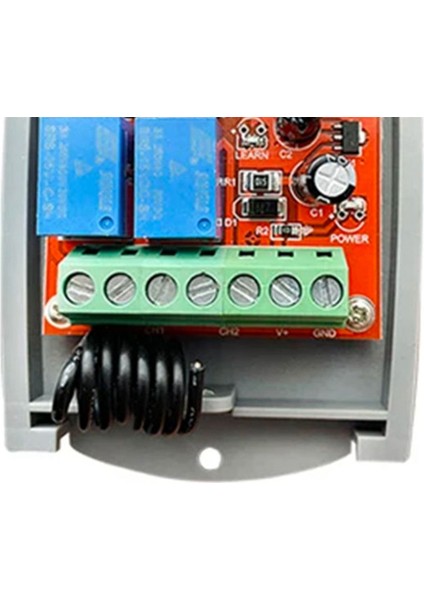 Evrensel Garaj Kapısı Uzaktan Kumanda Alıcısı 433MHZ12V-24V Elektrikli Kapı Kontrol Açacağı 433.92MHZ Yuvarlanan Öğrenme Kodu (Yurt Dışından) fiyatları