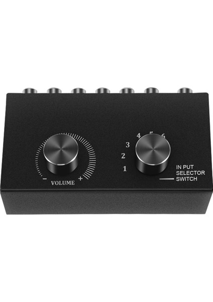6'sı 1 Arada Çıkışlı Sol/sağ Stereo Ses Anahtarı Sessiz Düğmeli Taşınabilir Rca Stereo Ses Anahtarı Ses Ayırıcı (Yurt Dışından) fiyatları