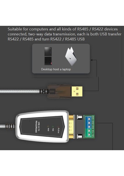USB 2.0 - RS485 RS422 Seri Dönüştürücü Adaptör Kablosu -Ftdı Çip Windows 10 8 7 Için (Yurt Dışından) modelleri