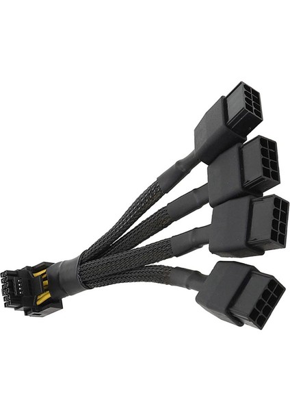 Gpu Için RTX4090 RTX4080 4x8 Pin Pcı-E 16 Pin Grafik Kartı Güç Kablosu 12VHPWR Konektörü 90 Derece Dirsek Kablosu (Yurt Dışından) modelleri