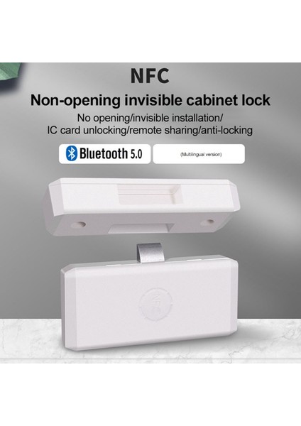 Akıllı Tuya Çekmece Nfc Sensör Kilidi Anahtarsız Görünmez Hiçbir Delik Dosya Dolabı Kilidi Dolap Kilitleri App Bluetooth Çekmece Anahtarı (Yurt Dışından) fiyatları