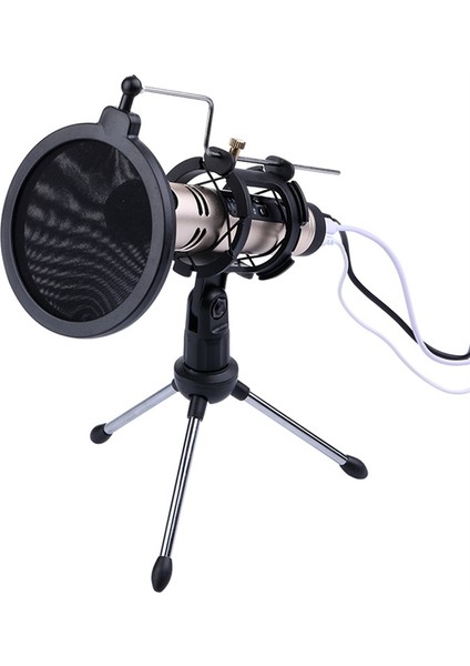 Mikrofon Ön Cam Filtre Kapağı ile Bilgisayar Video Kaydı Için Ayarlanabilir Mikrofon Standı Masaüstü Tripod (Yurt Dışından) fiyatları