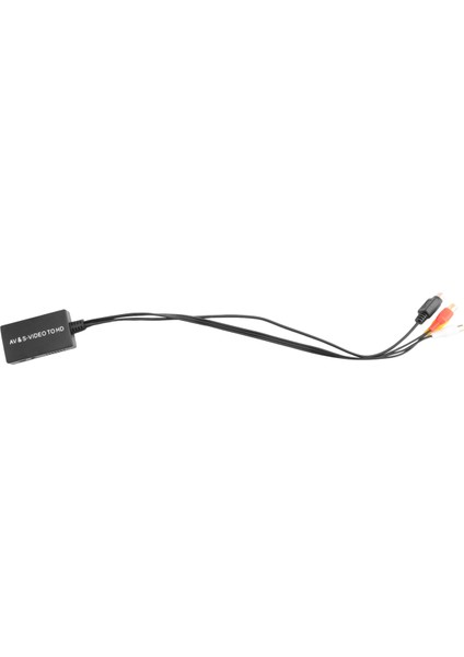 Svideo - HDMI Dönüştürücü S-Video ve 3rca Cvbs Kompozit - Ses Video Dönüştürücü Desteği 1080P 720P (Yurt Dışından) indirimleri