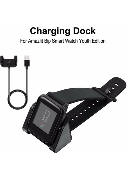 Amazfit Bip A1608 Akıllı Saat Için Manyetik Şarj Dock Istasyonu Şarj Kablosu Yuvası (Yurt Dışından) fırsatları