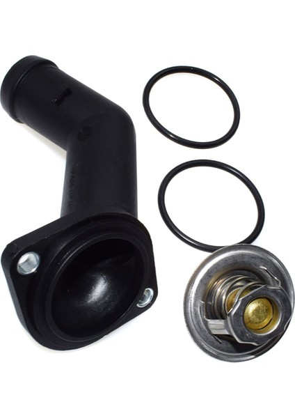 Audi Tt Jetta Beetle Termostat Muhafaza Kapağı ve O-Ringli Termostat 06A121121C, 050121113C Için Yeni (Yurt Dışından)