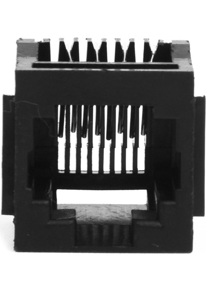 30 Adet Korumasız RJ45 8P8C Ağ Modüler Pcb Konnektör Jakları Siyah (Yurt Dışından) modelleri