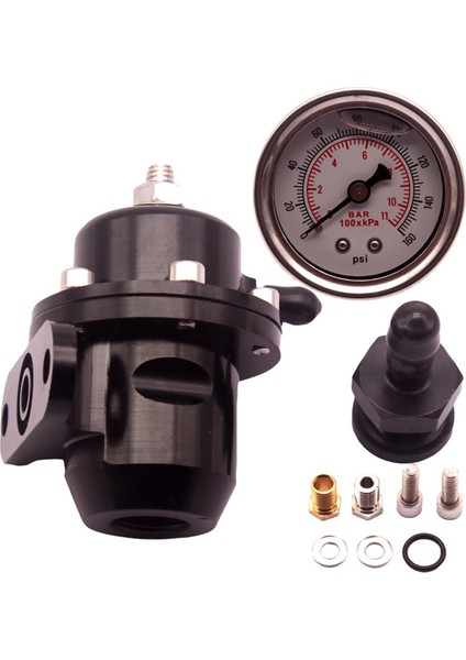 Yarış Ayarlanabilir Fpr + Yakıt Basınç Regülatörü Ölçer Otomobil Parçaları Honda Civic B Serisi B16 B18 B17 B20 Si Ls Gsr D16 (Yurt Dışından)