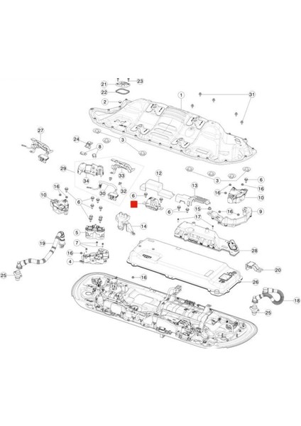 Adet 1064689-00-J Pil Bağlantısını Kes Pyro Sigorta Tesla Modeli 3 Y 2016-2023 Araba Yüksek Gerilim Pil Direnç Koruyucu (Yurt Dışından) modelleri