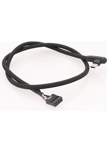 1 Adet USB 9pin - Tip C Kablo Bilgisayar Anakartı Için Anti-Kalkanlama Örgü Hattı Stabiliteyi ve Hızı Artırır 60CM (Yurt Dışından) fiyatları
