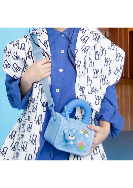 Çok Işlevli Çocuk Kamera Çantası Taşınabilir Sevimli Elde Taşınabilir Bozuk Para Çantası Kamera Aksesuarları, Mavi (Yurt Dışından) fiyatları