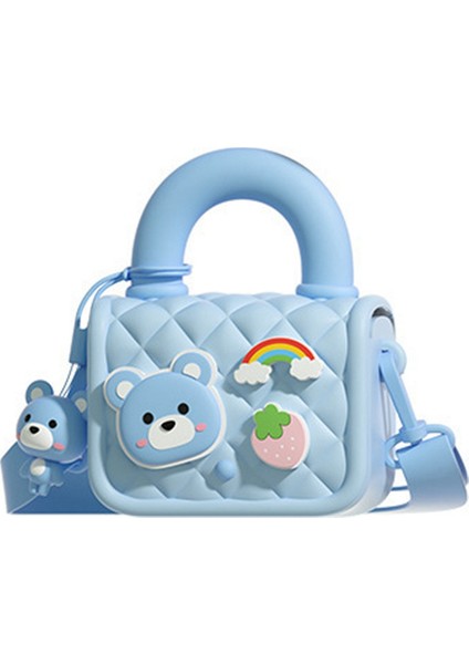 Çok Işlevli Çocuk Kamera Çantası Taşınabilir Sevimli Elde Taşınabilir Bozuk Para Çantası Kamera Aksesuarları, Mavi (Yurt Dışından) modelleri