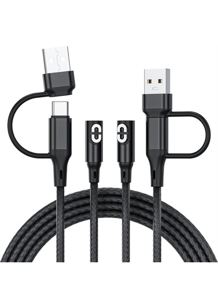 Aftershokz Aeropex AS800/S803/S810/AS700 Shokz Openrun Pro/openrun/kulaklık Şarj Cihazı Için 2 Adet Şarj Kablosu (Yurt Dışından)