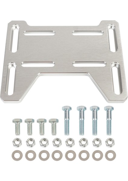 Motor Motor Montajı Ayarlanabilir Adaptör Braket Plakası Mini Bisiklet Go Kart 79CC 97CC 100CC Küçük 4 Zamanlı Motorlar Için (Yurt Dışından)